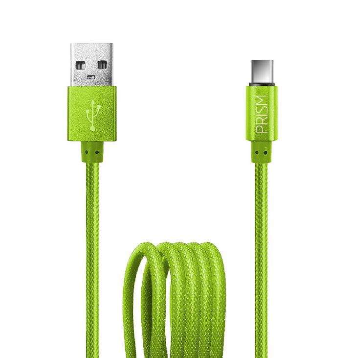 CABLE FOXBOX USB PRISM USB A TYPE-C VERDE 125M (5423)