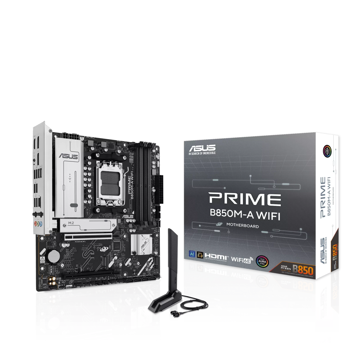 MOTHERBOARD ASUS PRIME B850M-A WIFI AM5 DDR5