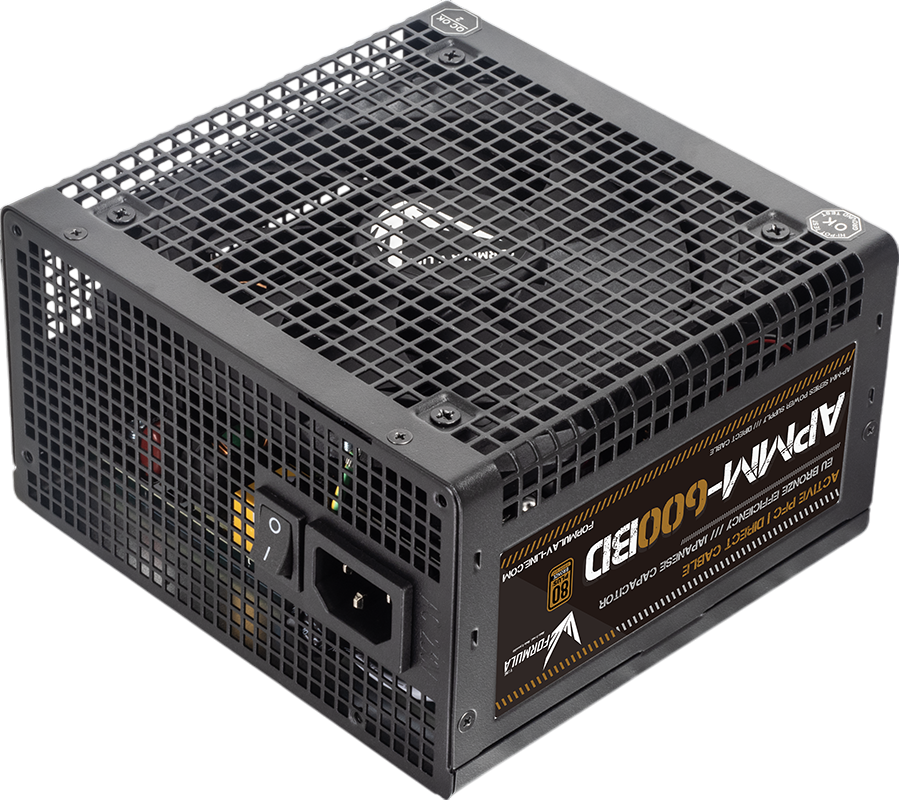 FUENTE FORMULA V LINE APMM-600BD 600W 80 PLUS BRONZE