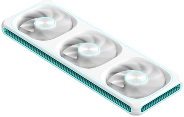 TRIPLE FAN FORMULA V LINE AIR FUSION 3 WHITE REVERSE ARGB 360MM