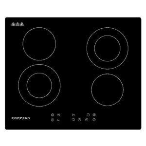 ANAFE ELECTRICO COPPENS EC460-6802 VITROCERAMICO 59CM 4 HORNALLAS 9 NIVELES NEGRO (AEVCOP6802)