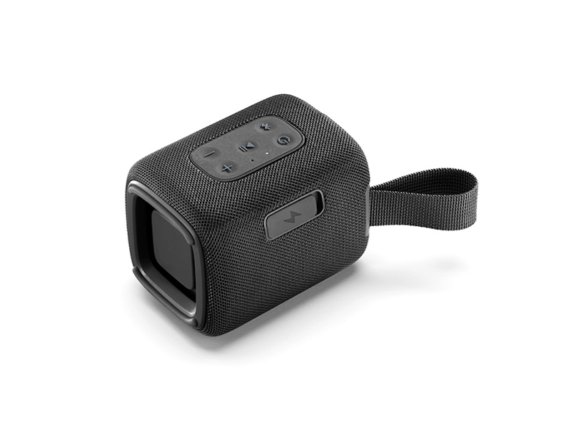 PARLANTE MOTOROLA ROKR 300 PORTATIL STEREO WIRELESS LINK 12HS - 7W - IP67 NEGRO (MTR032190)