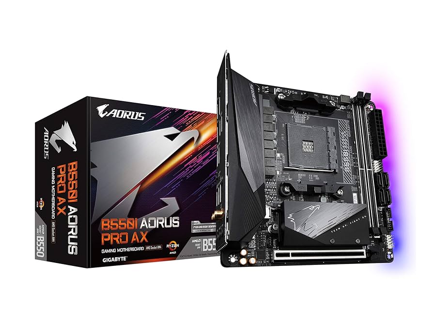 MOTHER GIGABYTE (AM4) B550I AORUS PRO AX