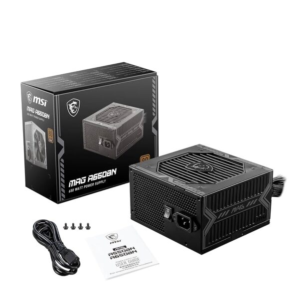 FUENTE 650W MSI 80 PLUS BRONZE MAG A650BN