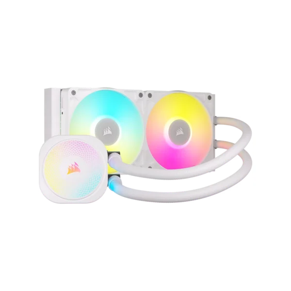 Liquid cooler CORSAIR iCUE LINK TITAN 240 RX RGB Blanco