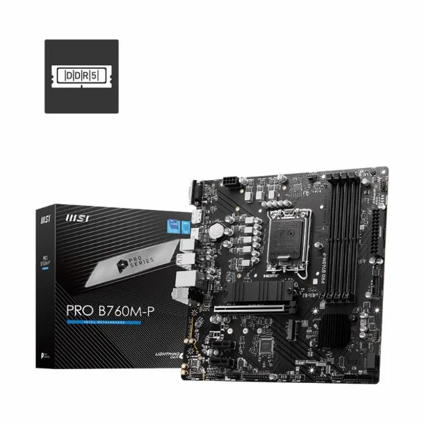 MB MSI S1700 PRO B760M-P DDR5 BOX M-ATX