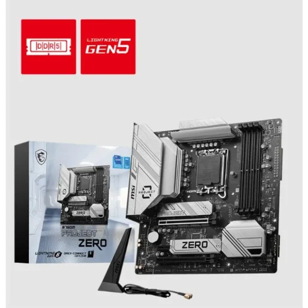 MB MSI S1700 B760M PROJECT ZERO DDR5 BOX M-ATX