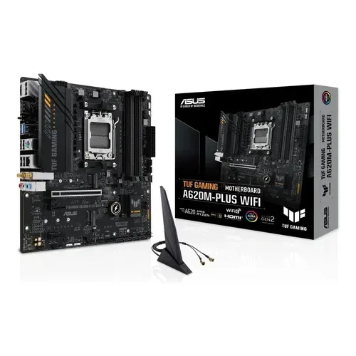 MB ASUS AM5 TUF GAMING A620M-PLUS WIFI DDR5 BOX