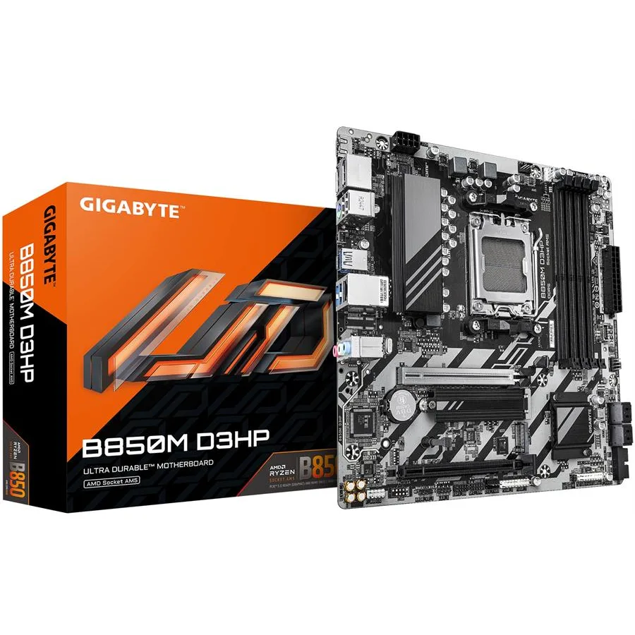 MB GIGABYTE AM5 B850M D3HP DDR5 BOX M-ATX