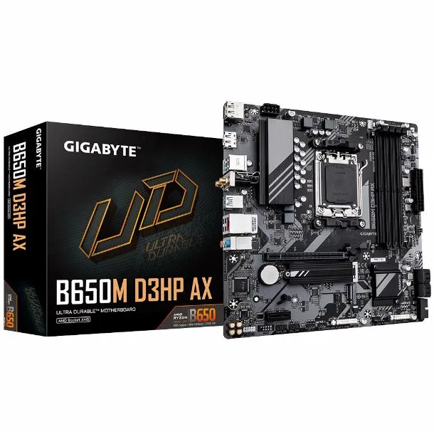 MB GIGABYTE AM5 B650M D3HP DDR5 BOX M-ATX
