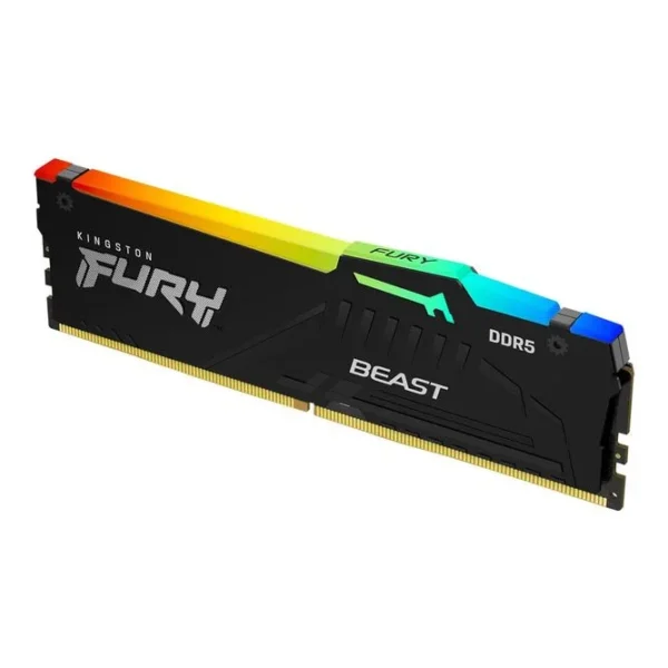 DDR5 16GB KINGSTON 5600MHZ FURY BEAST BLACK RGB