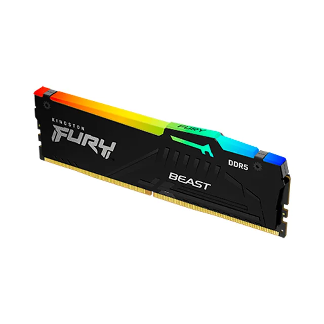 DDR5 16GB KINGSTON 6400MHZ FURY BEAST BLACK RGB