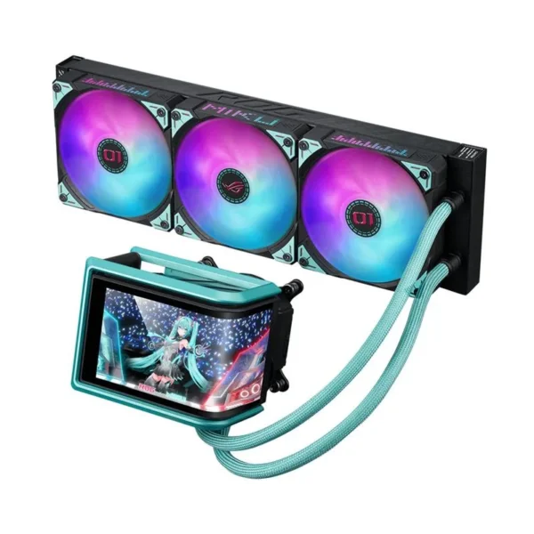 WATERCOOLER ASUS LIQUID ROG RYUO IV 360 ARGB MIKU