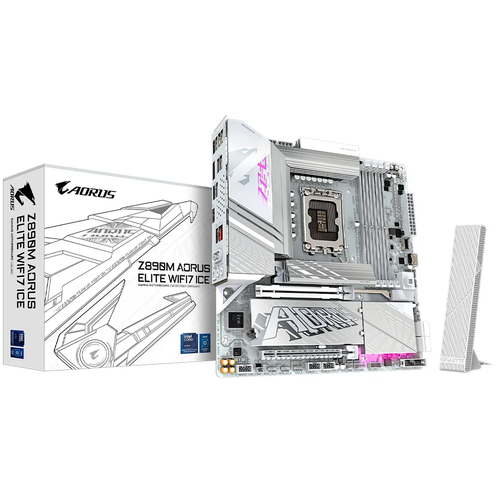 MB GIGABYTE S1851 Z890M A ELITE WIFI7 ICE DDR5 BOX