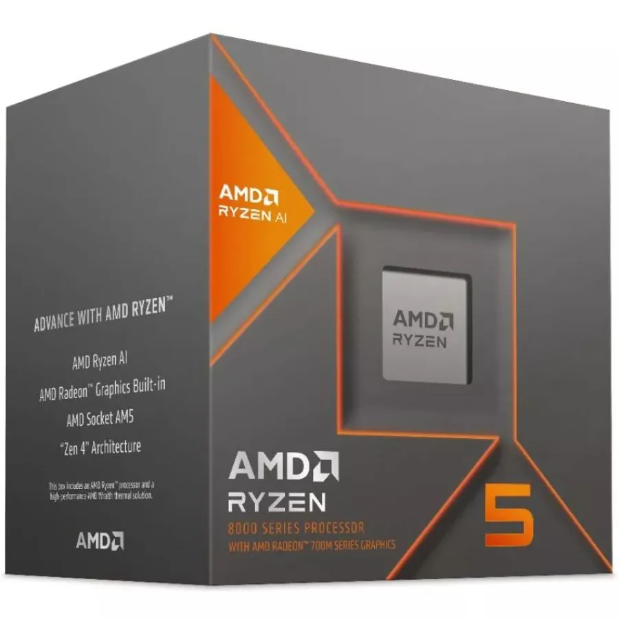 CPU AMD RYZEN 5 8600G AM5 65W 32MB MPK CON COOLER