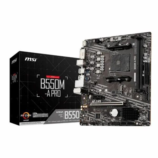MB MSI AM4 B550M-A PRO DDR4 BOX M-ATX