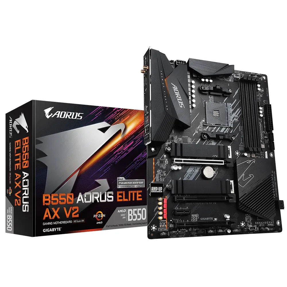 MB GIGABYTE AM4 B550 AORUS ELITE AX V2 BOX ATX