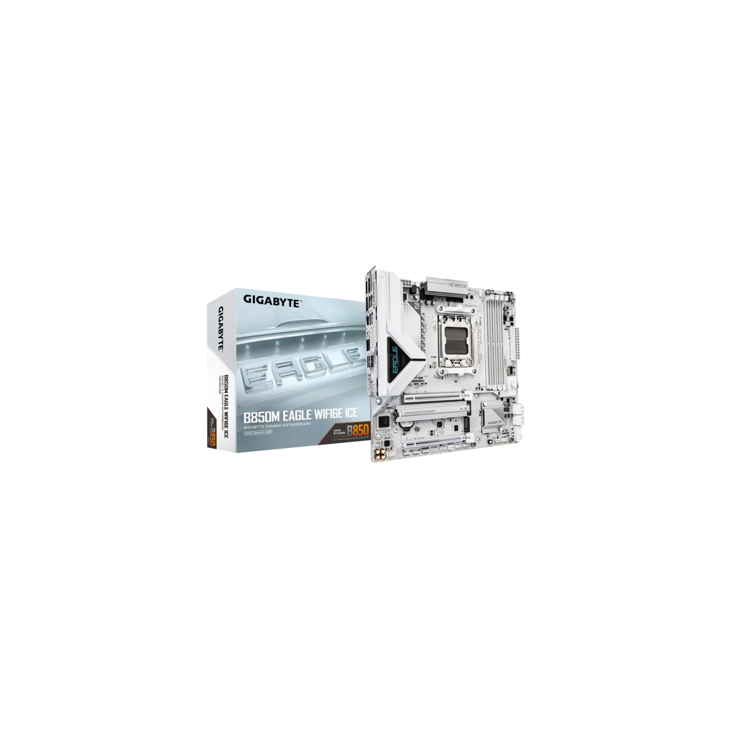 MOTHERBOARD GIGABYTE B850M EAGLE WIFI6E ICE AM5