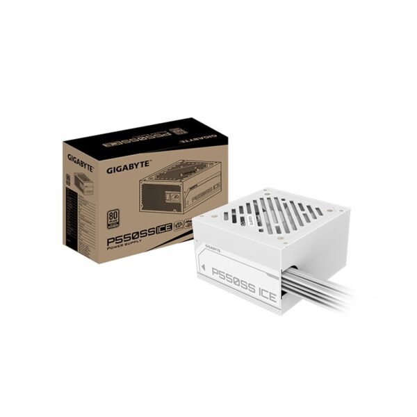 FUENTE 550W GIGABYTE 80 PLUS SILVER GP-P550SS ICE