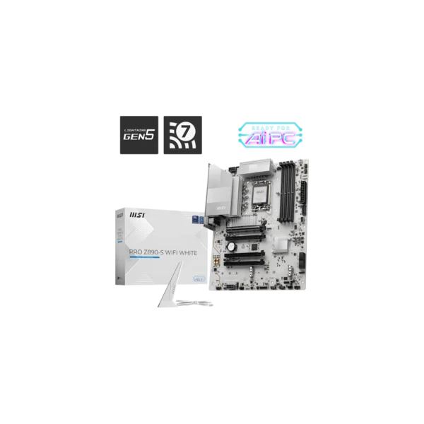 Motherboard MSI PRO Z890-S WIFI  WHITE LGA1851 DDR5