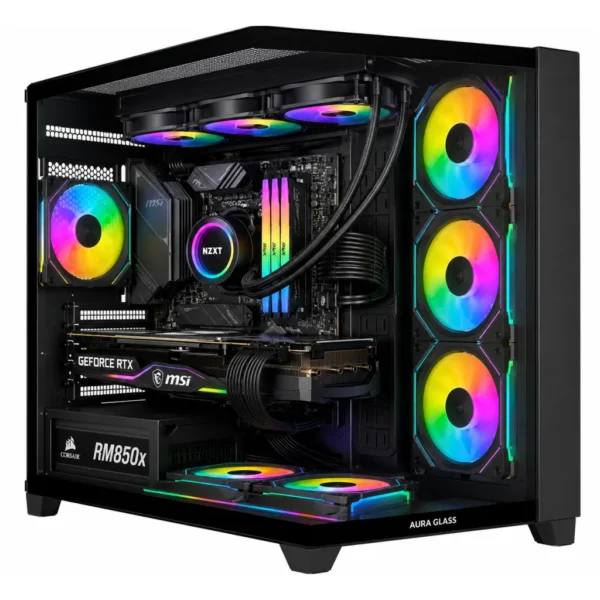 PC GAMER AMD RYZEN 7 9800X3D RTX 5070 12GB 32GB DDR5  X870E  1TB NVME 850W 80+ GAB  MINOR 7 RGB