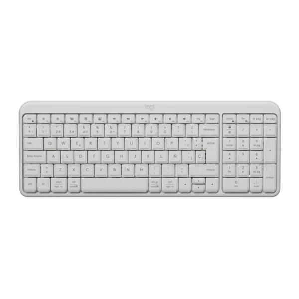 Teclado Bluettoth Logitech K250 Blanco