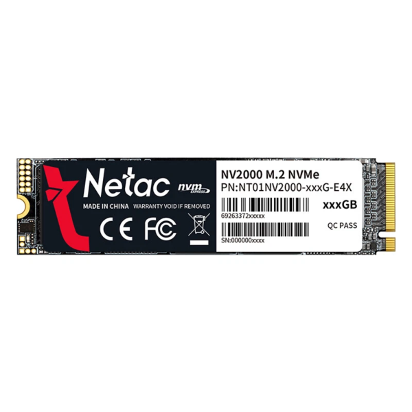 DISCO SSD NETAC N535N M.2 2280 SATAIII 3D NAND SSD 256 GB
