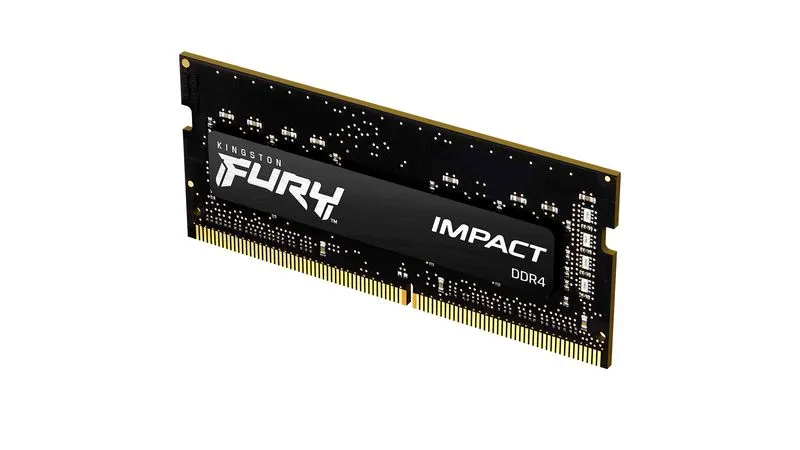 MEMORIA SODIMM FURY DDR4 8GB 3200MHZ IMPACT NEGRA
