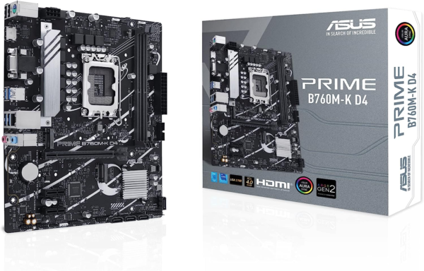 MB ASUS S1700 PRIME B760M-K D4 DDR4 BOX M-ATX
