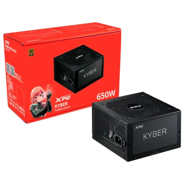 FUENTE 650W XPG KYBER 80 PLUS GOLD