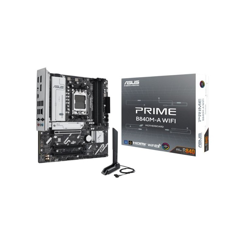 MB ASUS AM5 PRIME B840M-A WIFI DDR5 BOX M-ATX