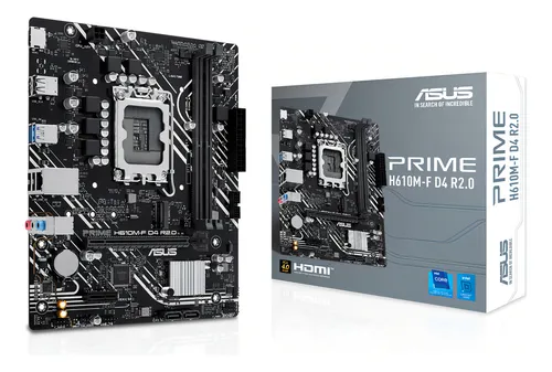 MOTHERBOARD ASUS PRIME H610M-F D4 R2.0 LGA 1700 DDR4
