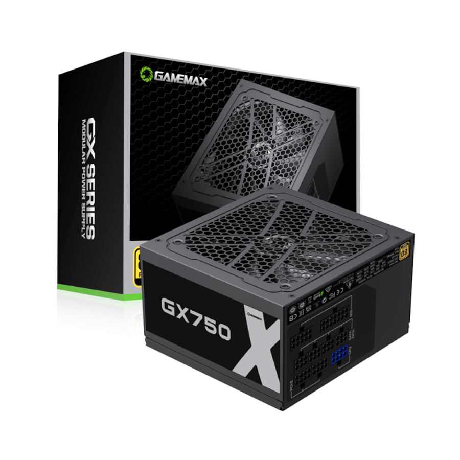 FUENTE 750W GAMEMAX 80 PLUS GOLD GX-750 M
