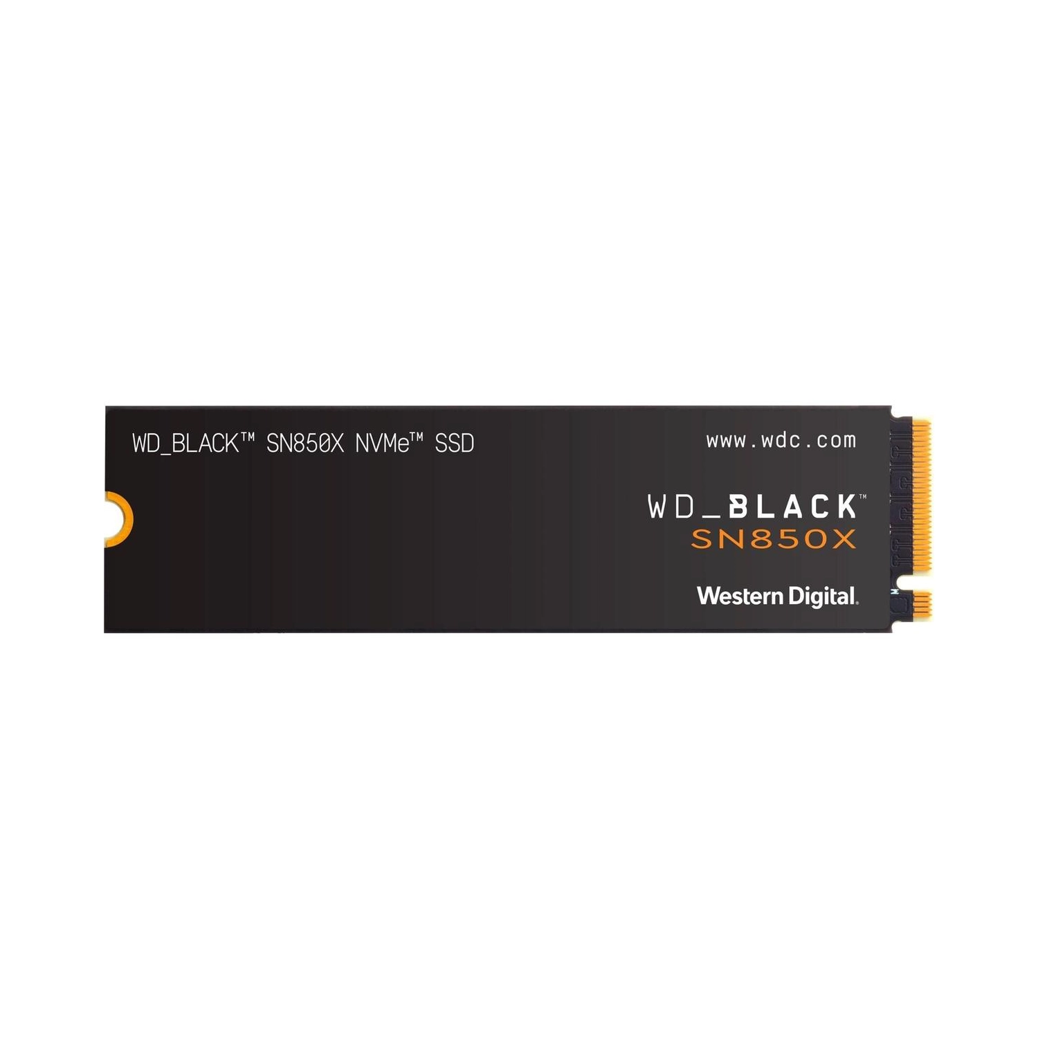 DISCO INTERNO SSD WD BLACK SN850X 2TB M.2 2280 NVME PCIE 4.0 7300MB/S S/DISIPADOR