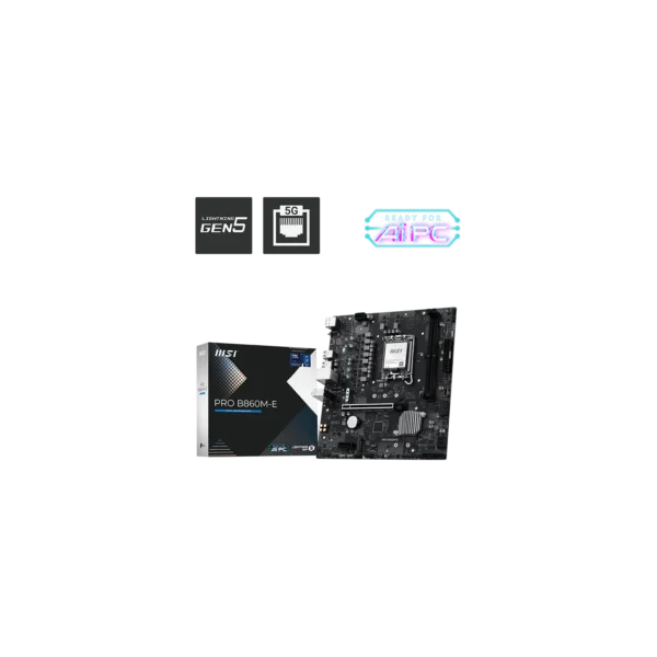 Motherboard MSI PRO B860M-E  LGA 1851 DDR5