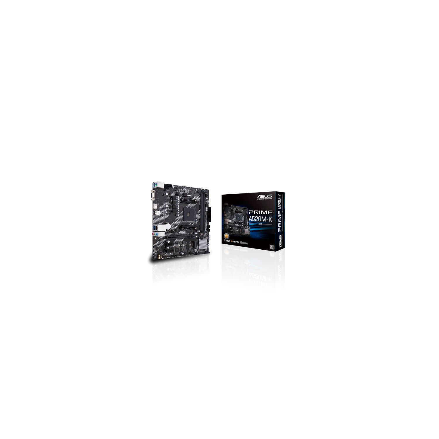 MOTHERBOARD ASUS PRIME A520M-K/CSM AM4 DDR4