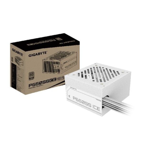 FUENTE 650W GIGABYTE 80 PLUS SILVER GP-P650SS ICE