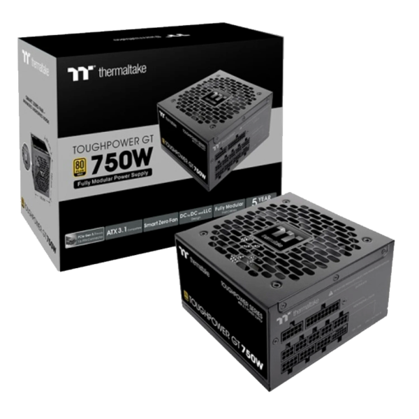 FUENTE GAMER THERMALTAKE TP GT 750W ANALOG 80 PLUS GOLD WHITE