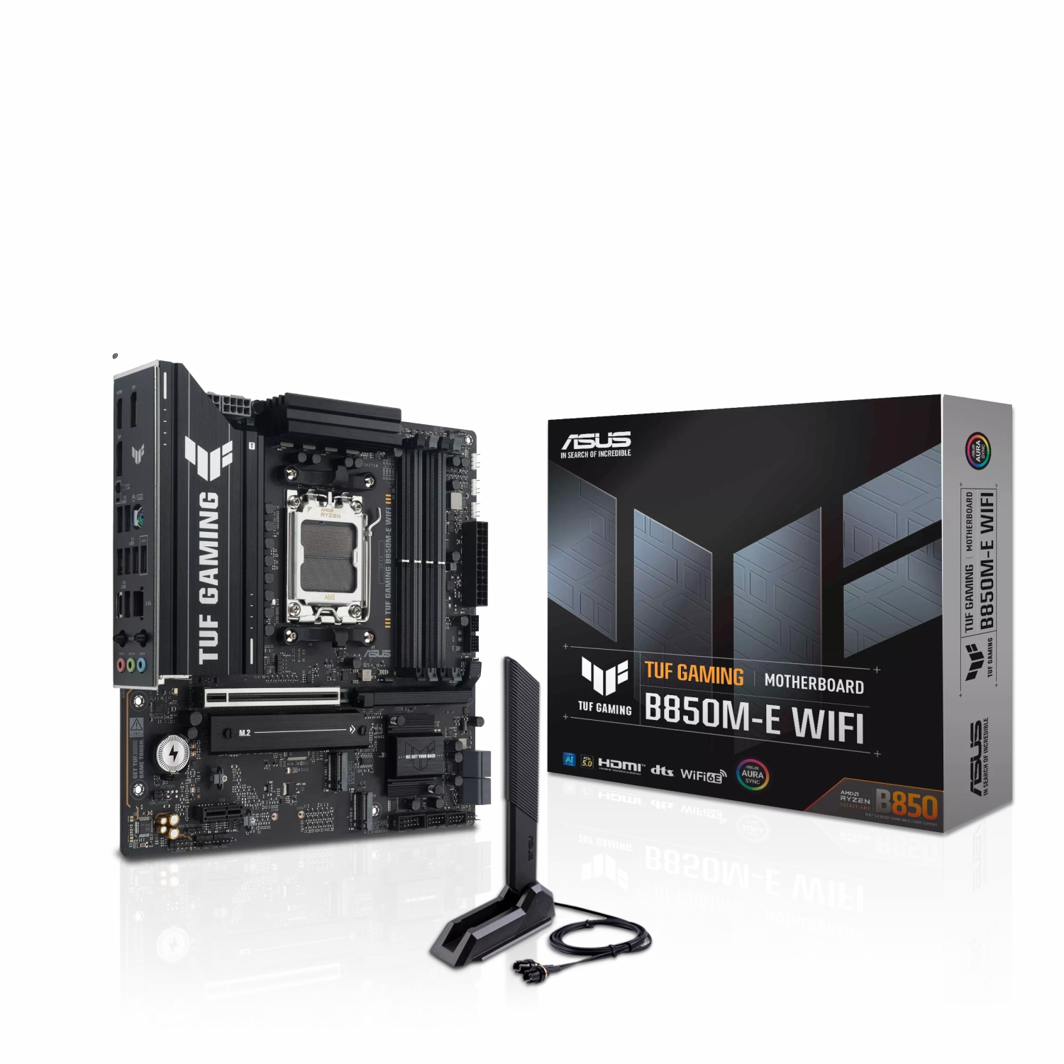 MOTHERBOARD ASUS TUF GAMING B850M-E WIFI AM5 DDR5