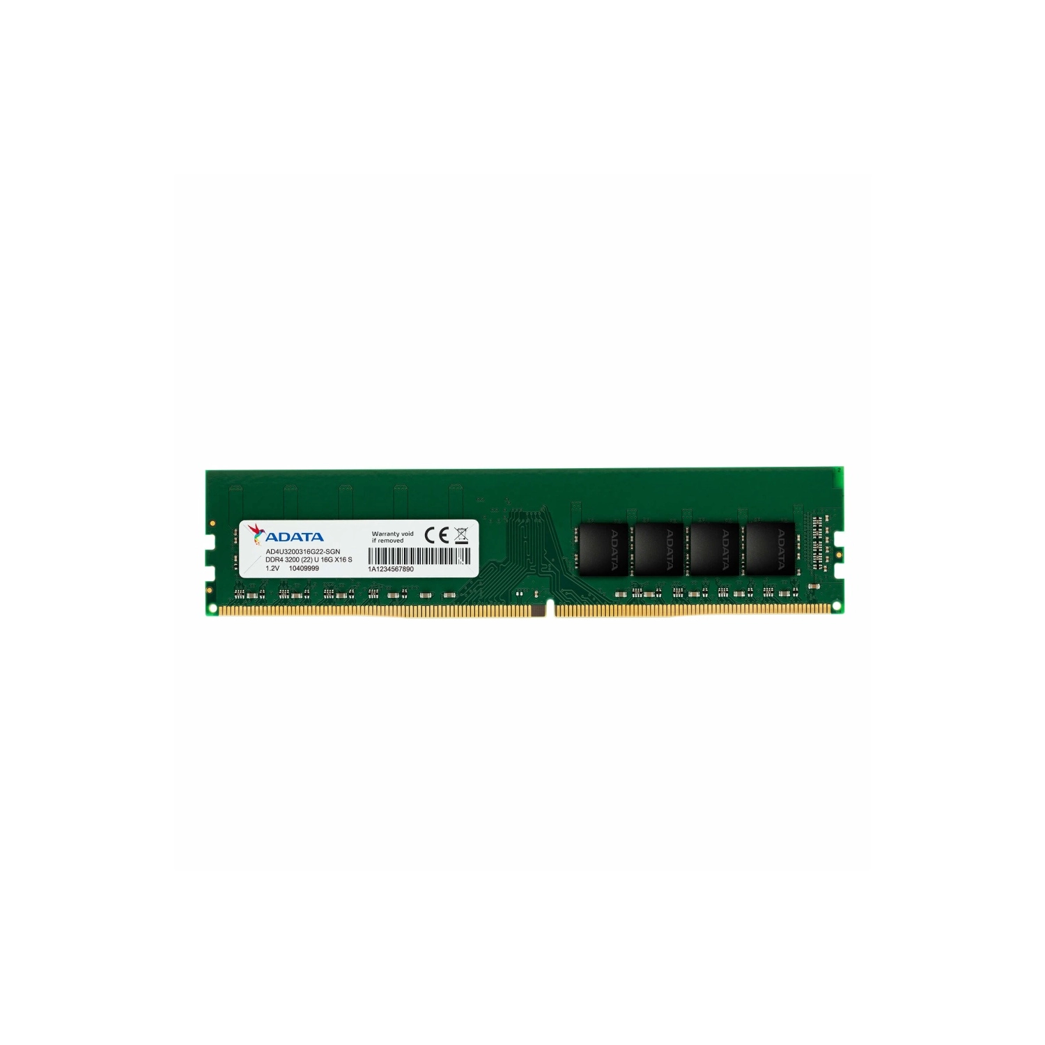 MEMORIA RAM UDIMM ADATA 16GB DDR4 3200MHZ CL22 1.