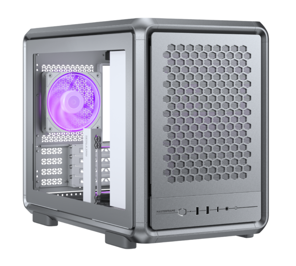 GABINETE COOLER MASTER 400 MASTER FRAME MESH SILVER