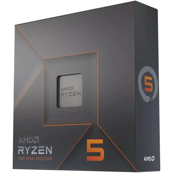 CPU AMD RYZEN 5 7600X AM5 105W 38MB SIN COOLER