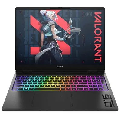 NOTEBOOK GAMER HP OMEN MAX 16-AK0098 RYZEN™ AI 9 HX 375 1TB SSD 32GB 16" (2560X1600) 240HZ IPS WIN11 NVIDIA® RTX 5080 16GB SHADOW BLACK RGB BACKLIT KEYBOARD 2026
