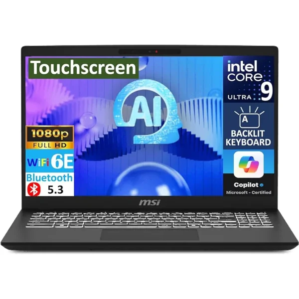 NOTEBOOK MSI MODERN INTEL ULTRA 9 185H 32GB 1TB 15.6" TACTIL C1MTG-084US