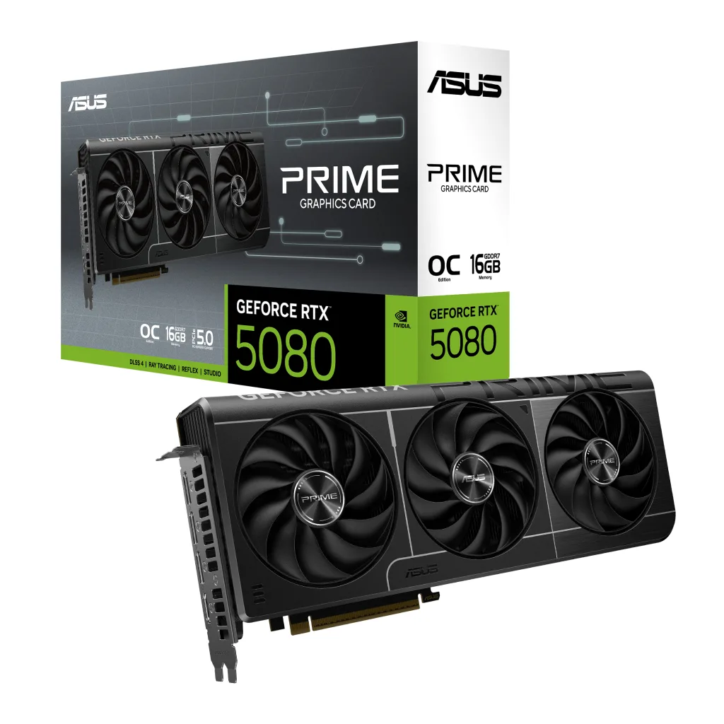 VGA 16GB RTX 5080 ASUS PRIME OC GDDR7