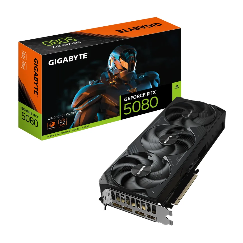VGA 16GB RTX 5080 GIGABYTE GAMING OC 16G GDDR7