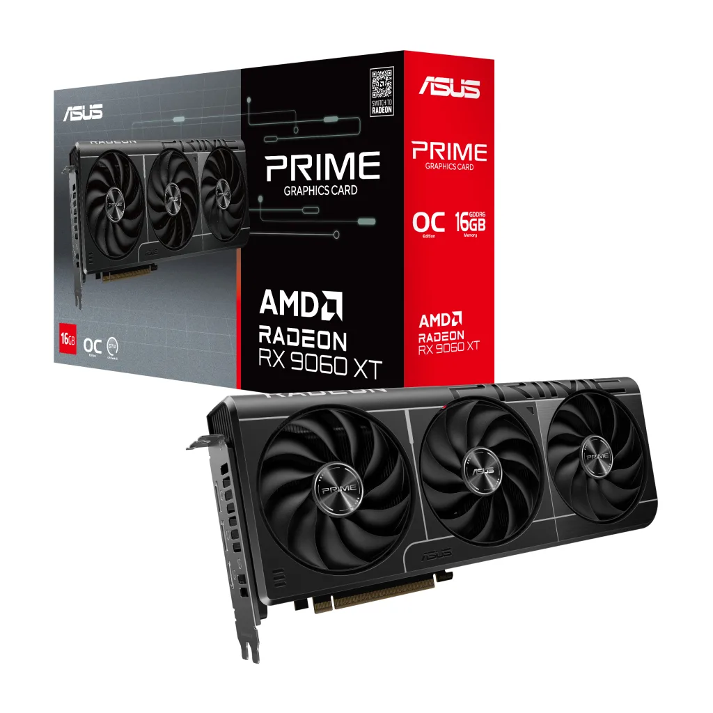VGA 16GB RX 9060XT ASUS PRIME OC