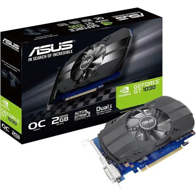 VGA 2GB GT 1030 ASUS PHOENIX OC EDITION DDR5
