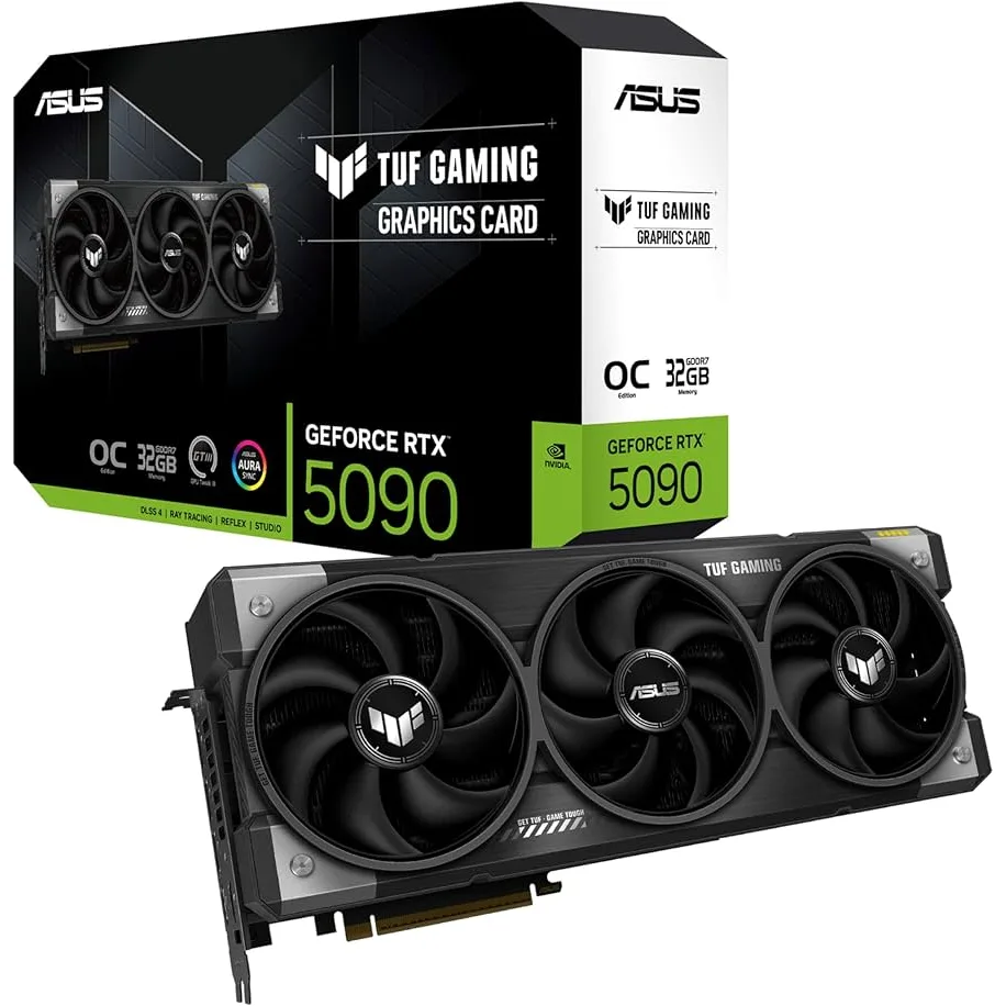 VGA 32GB RTX 5090 ASUS TUF GAMING OC 32G GDDR7