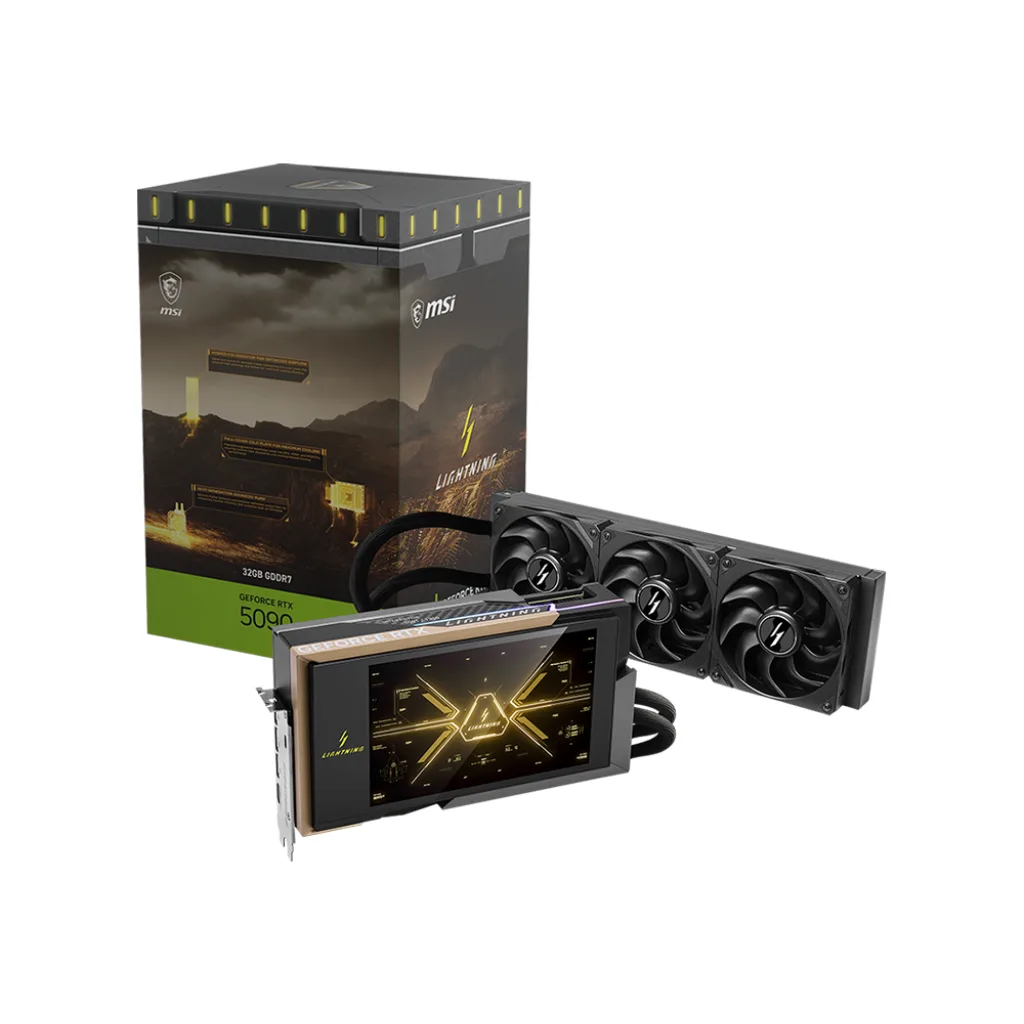 VGA 32GB RTX 5090 MSI LIGHTNING Z GDDR7